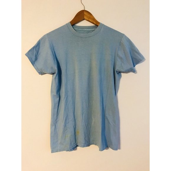 Vintage Single Stitch Motocross Bike 70’s Distressed T Shirt Mens Small - Picture 2 of 8